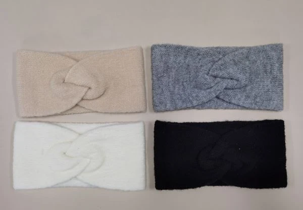 Women Warm Knitted Headband Braided Crochet Head Wraps